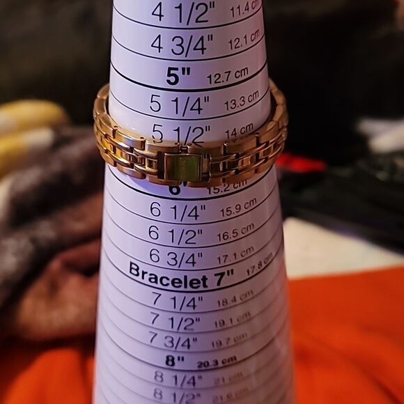 Relic by Fossil Womens Queen's Court Quartz Stainless Steel Goldtone Sport Watch - Picture 10 of 11